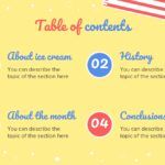 Mes del Helado Plantilla PowerPoint