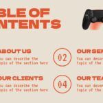 Plantilla PowerPoint de Agencia de Videojuegos