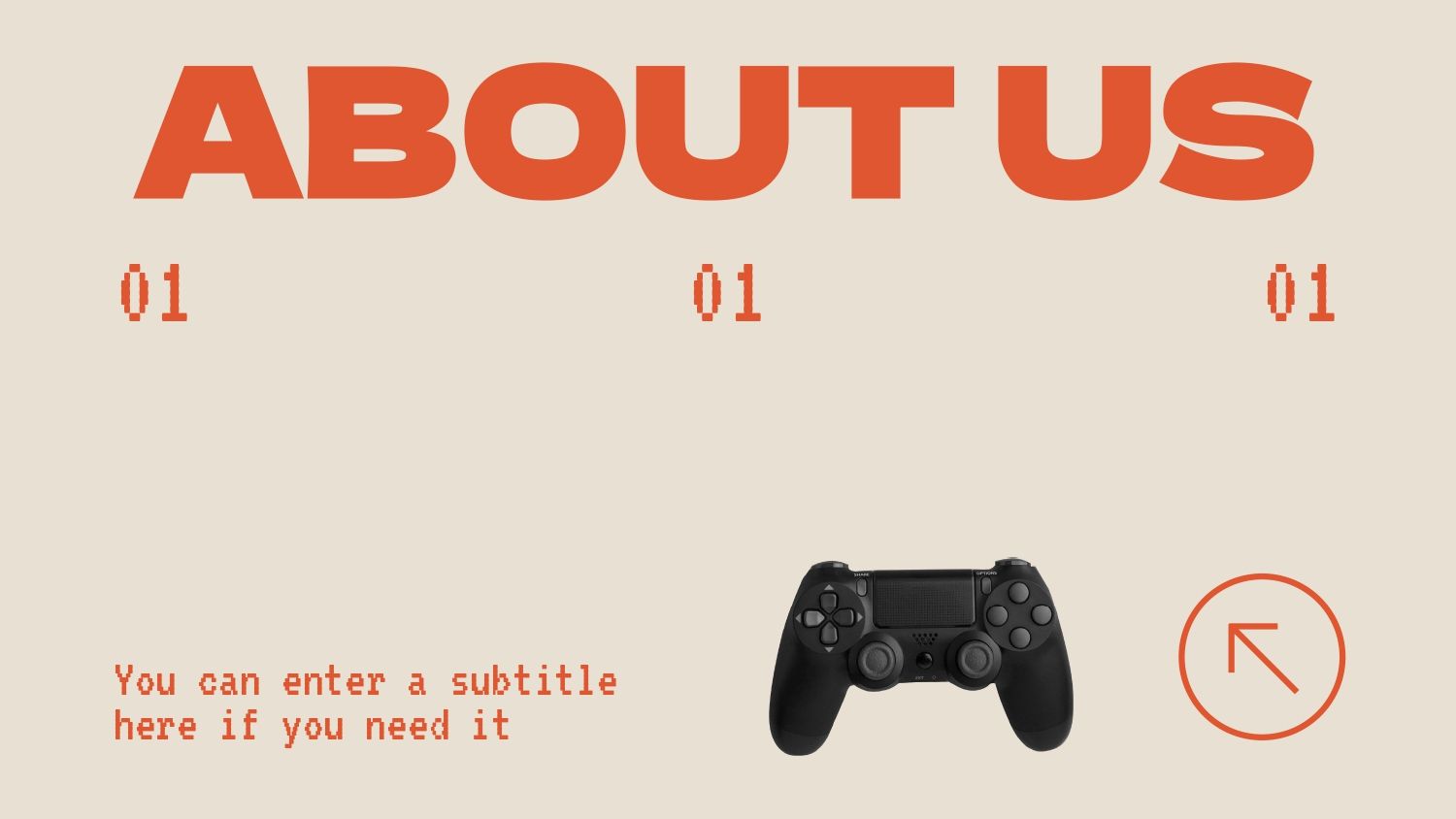 Plantilla PowerPoint de Agencia de Videojuegos