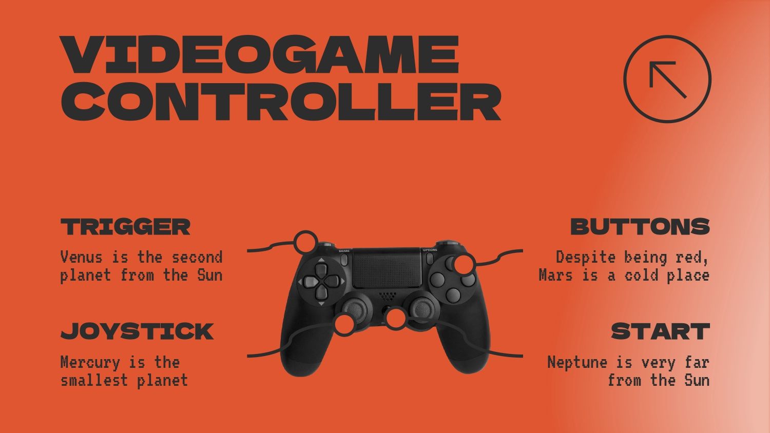 Plantilla PowerPoint de Agencia de Videojuegos