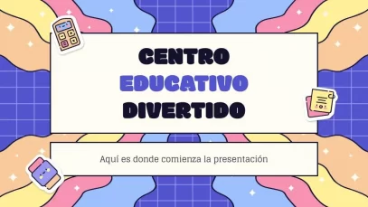 Plantilla PowerPoint de Centro Educativo