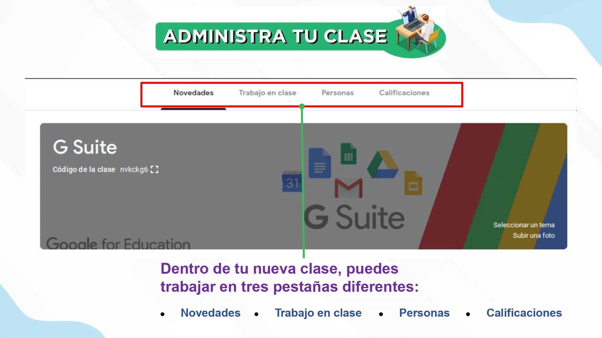Plantilla PowerPoint de ClassRoom