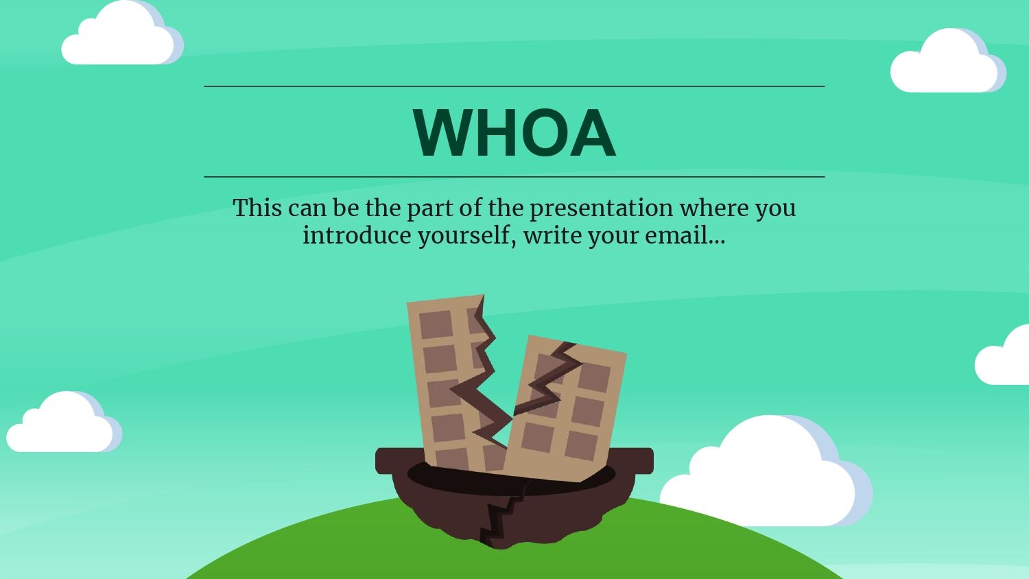 Simulacro de Terremoto Plantilla PowerPoint