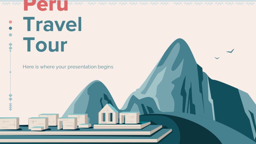 Plantilla PowerPoint de Viaje a Perú
