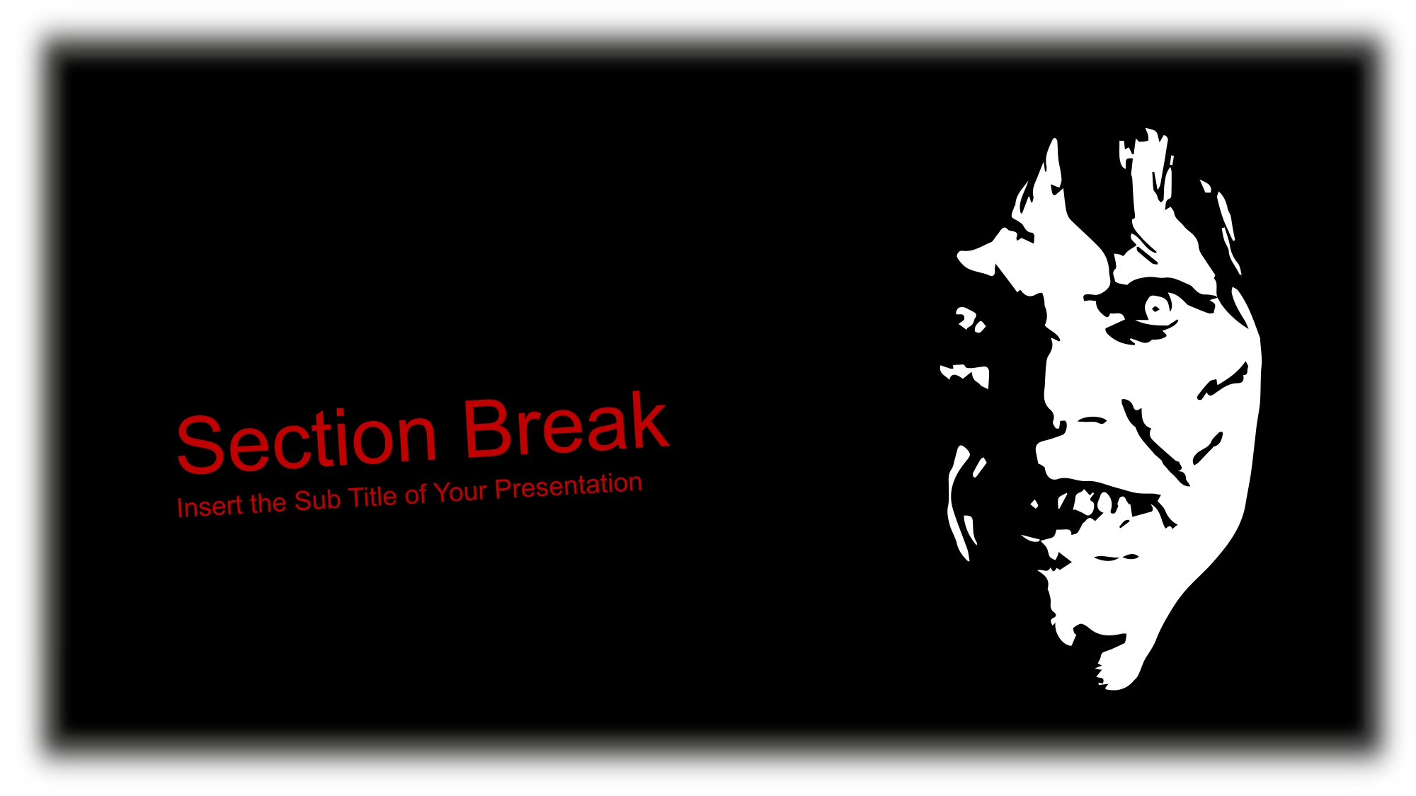 Terror Plantilla PowerPoint