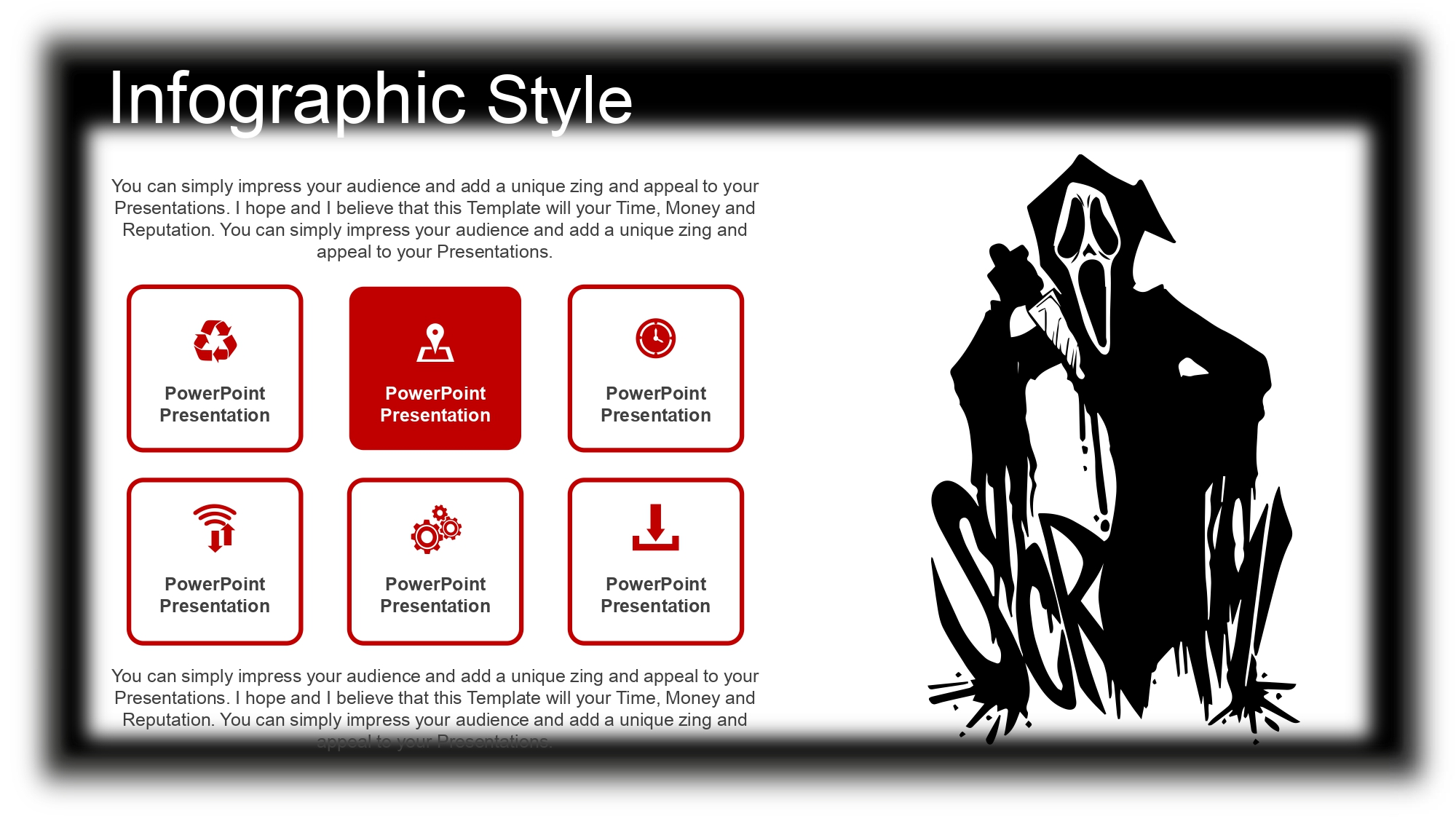 Terror Plantilla PowerPoint