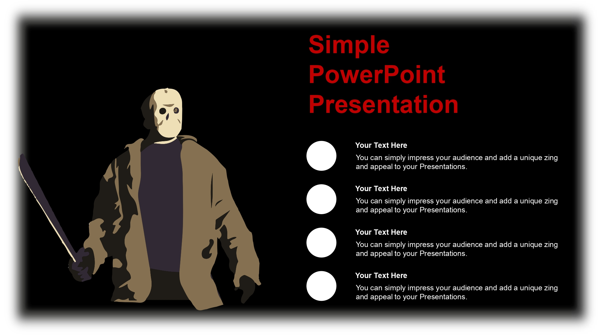 Terror Plantilla PowerPoint