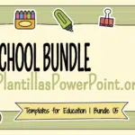 Plantilla PowerPoint de Útiles Escolares