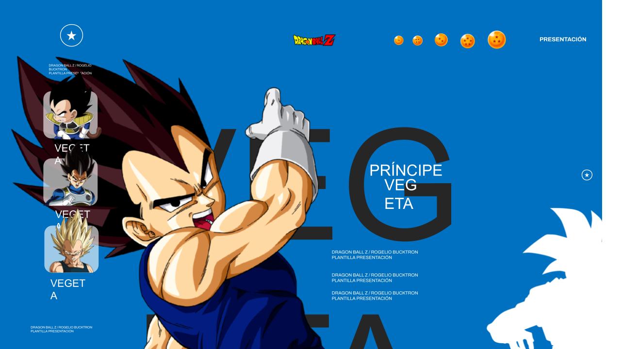 Drago Ball Super Plantilla PowerPoint