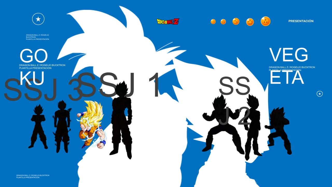 Drago Ball Super Plantilla PowerPoint