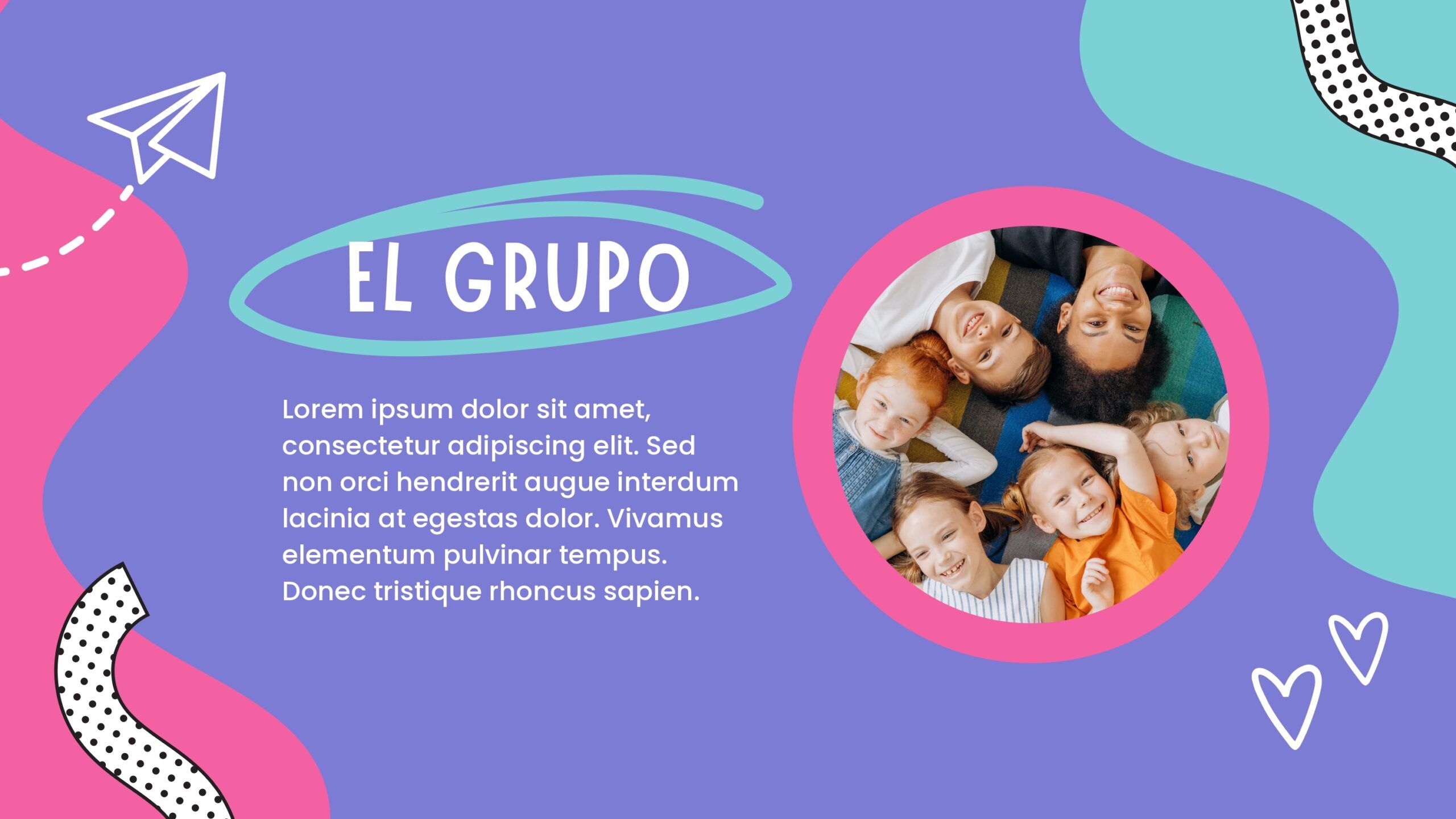 Plantilla PowerPoint de Propuesta de Proyectos para Niños