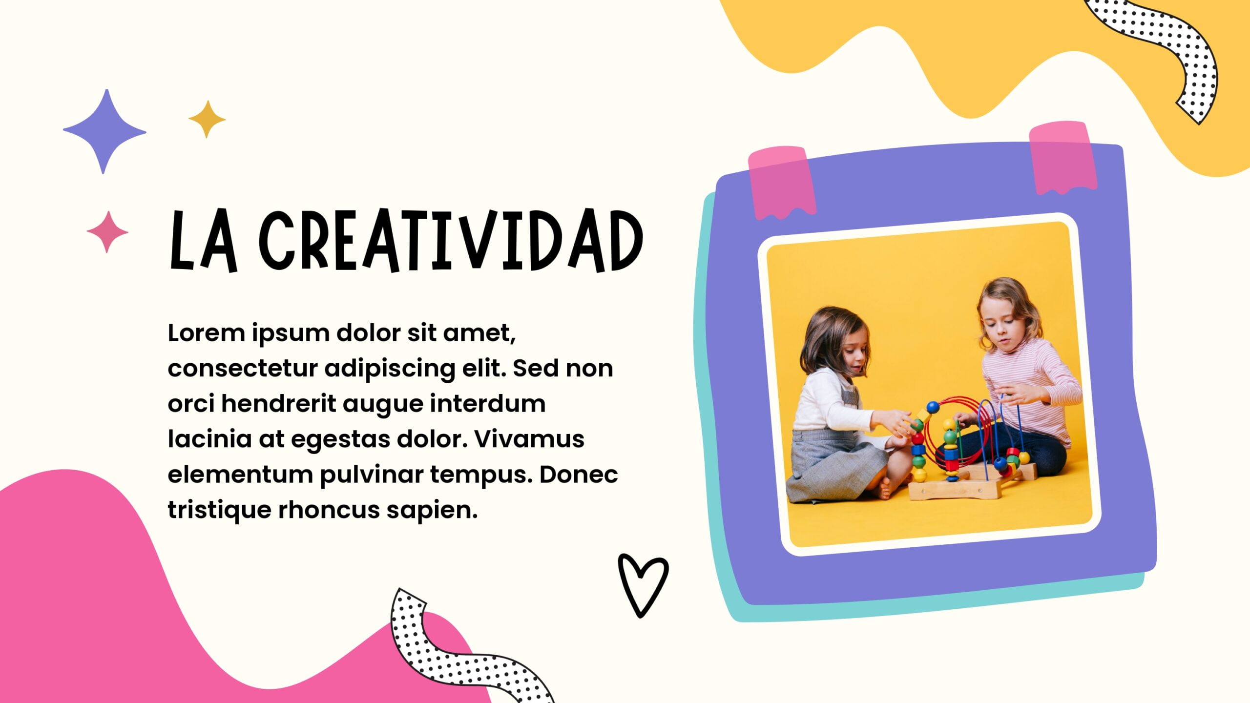 Plantilla PowerPoint de Propuesta de Proyectos para Niños