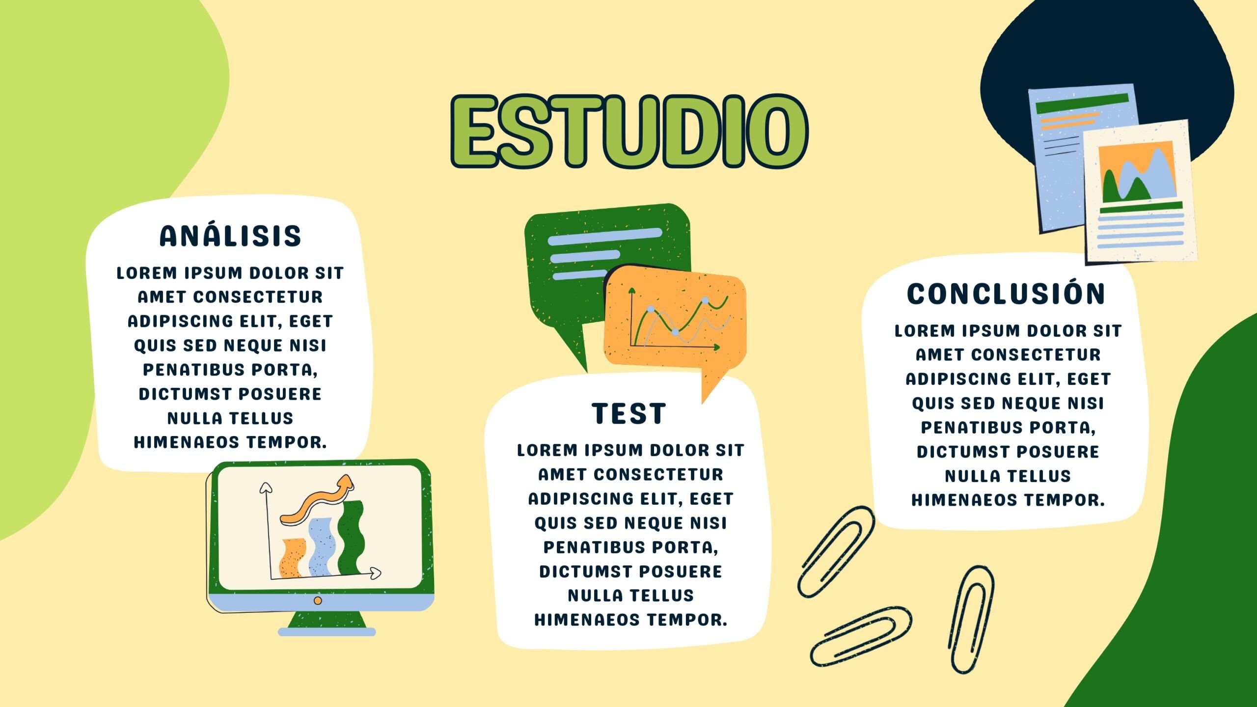 Proyecto Trabajo Plantilla PowerPoint