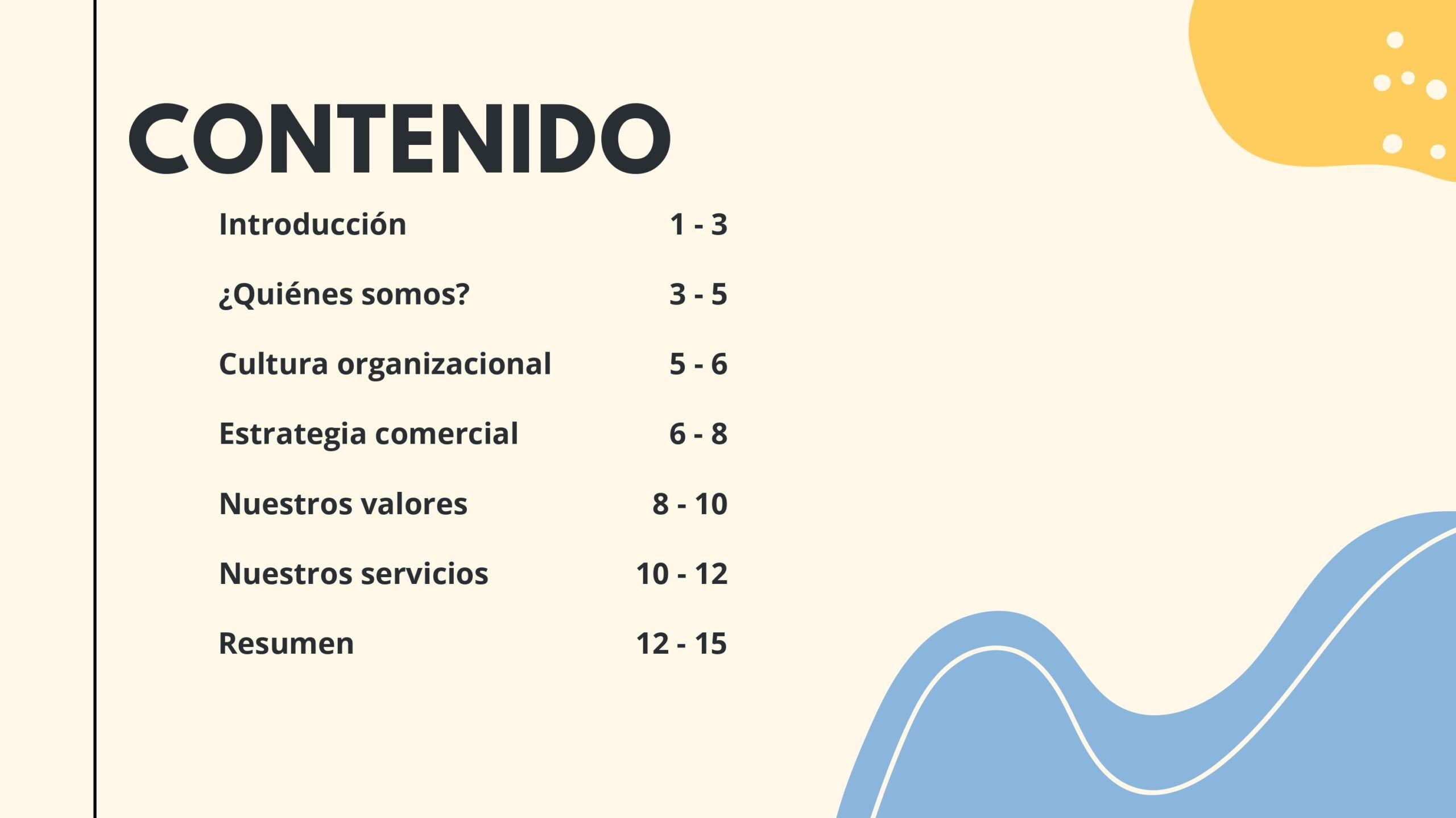 Marketing Formas Orgánicas Plantilla PowerPoint