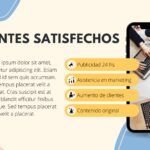 Marketing Formas Orgánicas Plantilla PowerPoint