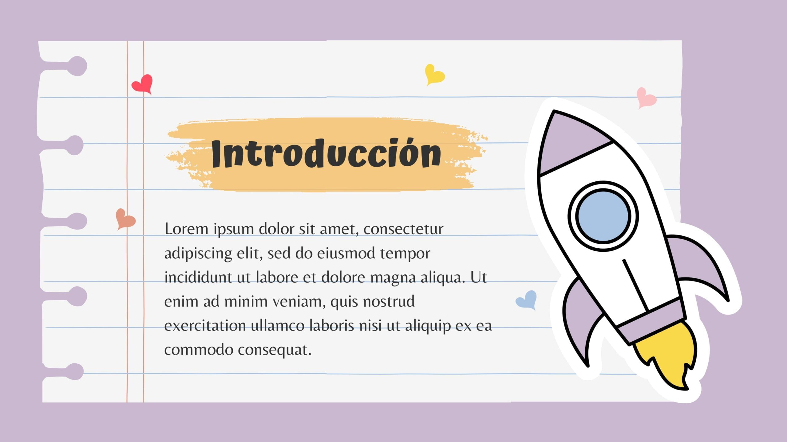 Hoja de Papel Plantilla PowerPoint