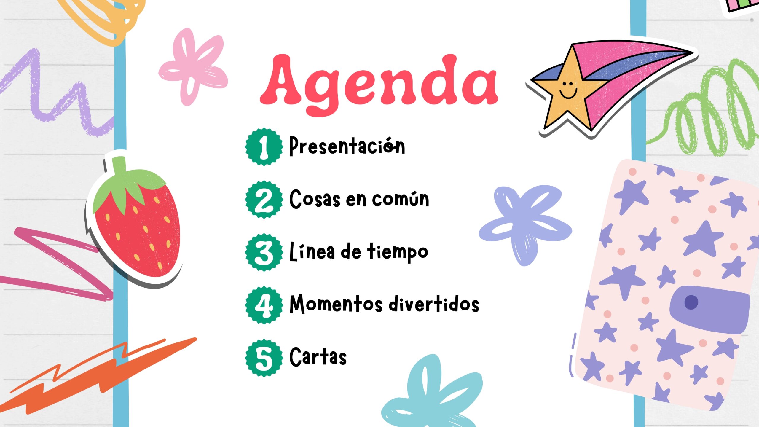 Libreta Juvenil Plantilla PowerPoint