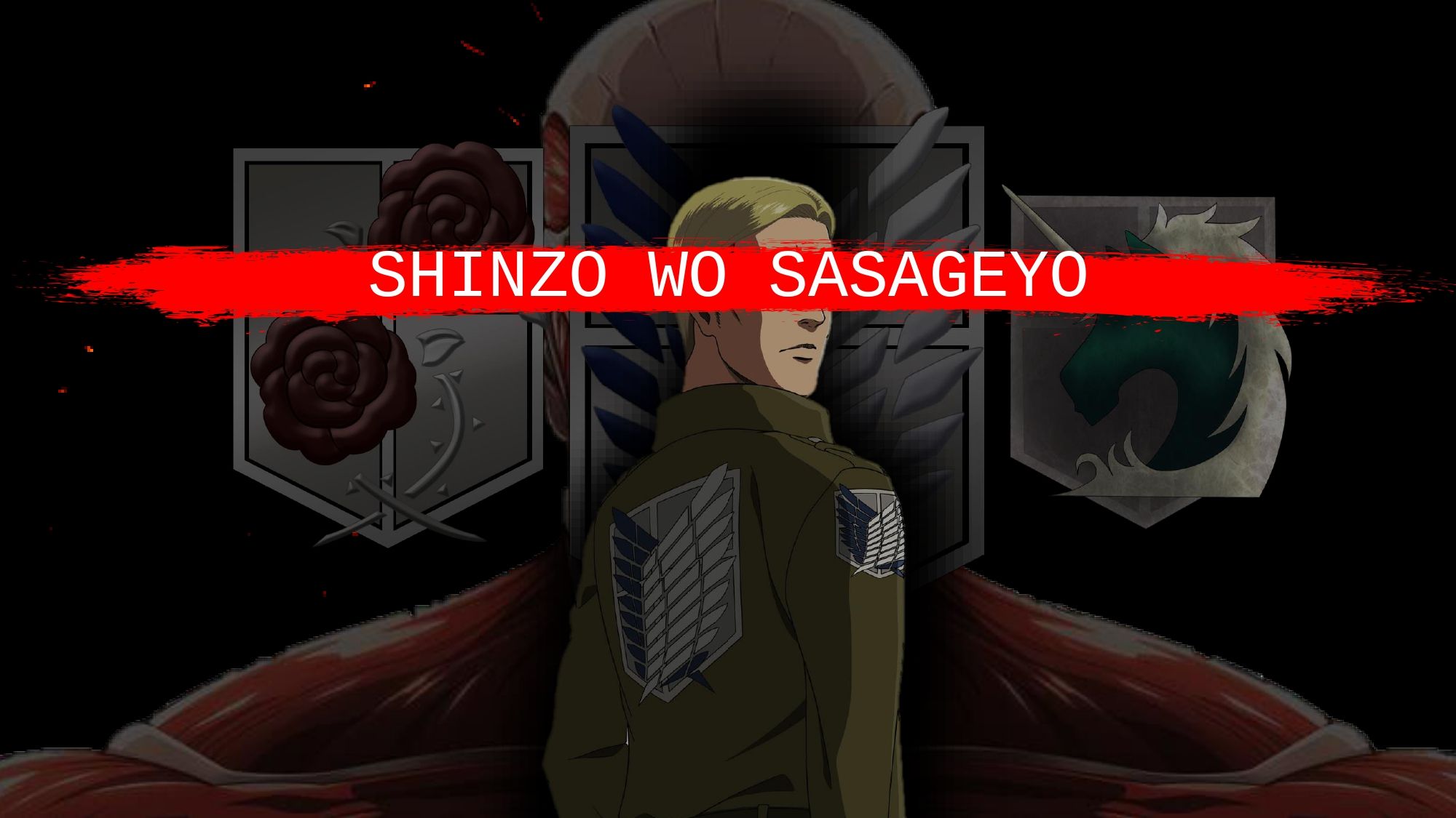 Shingeki no Kyojin Plantilla PowerPoint | Temas PPT gratis