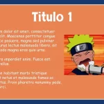 Plantillas PowerPoint de Naruto
