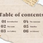 Plantilla PowerPoint de Arte y Historia