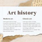 Plantilla PowerPoint de Arte y Historia