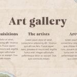 Plantilla PowerPoint de Arte y Historia