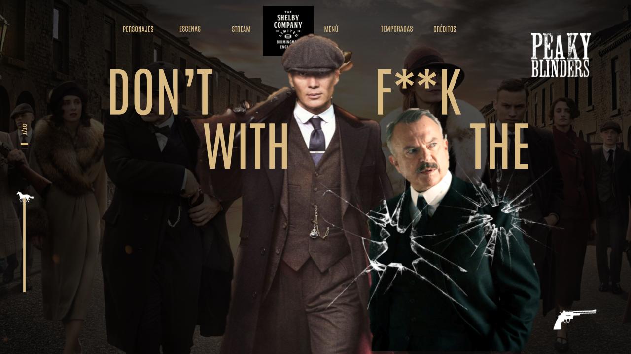Peaky Blinders Plantilla Powerpoint