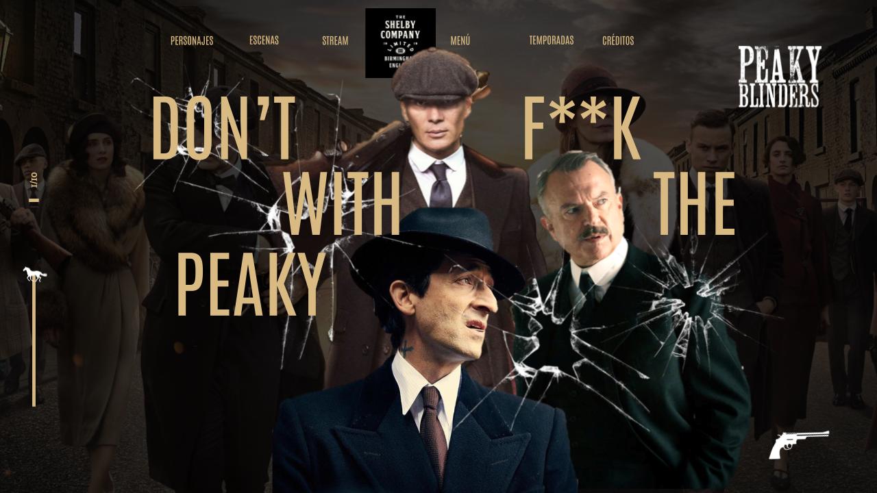 Peaky Blinders Plantilla Powerpoint