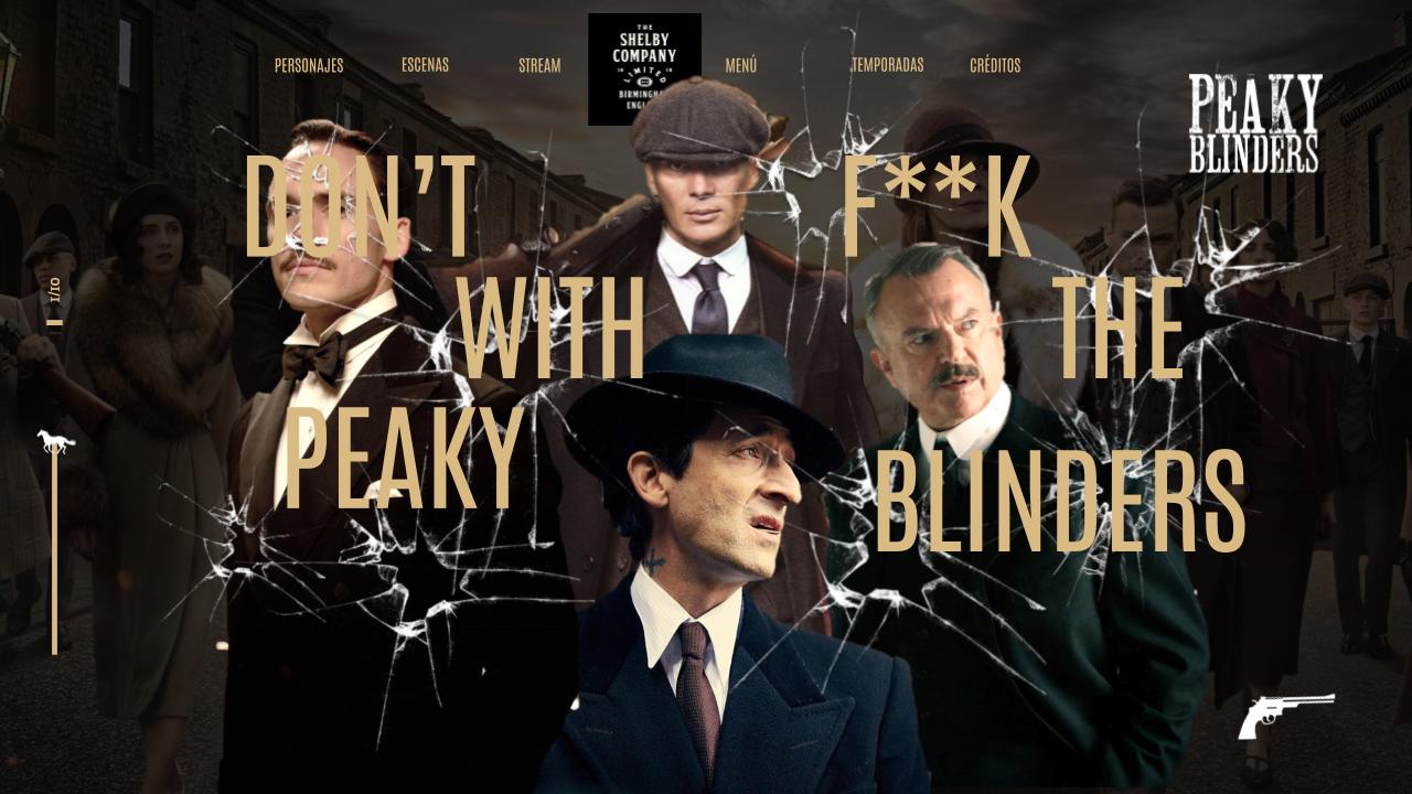 Peaky Blinders Plantilla Powerpoint