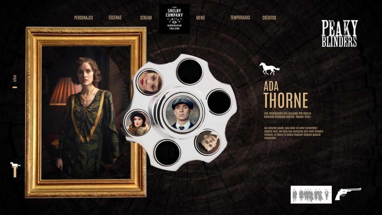 Peaky Blinders Plantilla Powerpoint