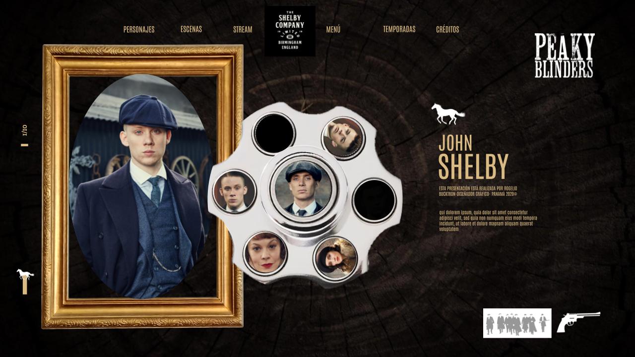 Peaky Blinders Plantilla Powerpoint