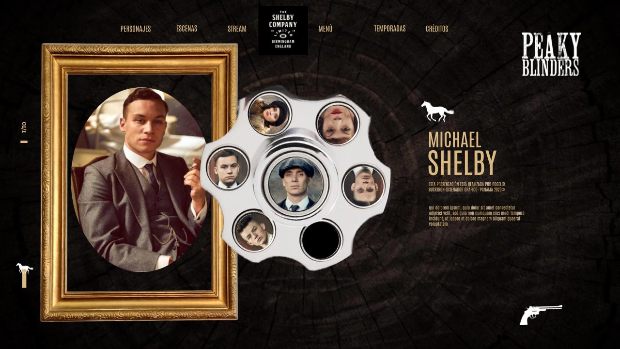 Peaky Blinders Plantilla Powerpoint