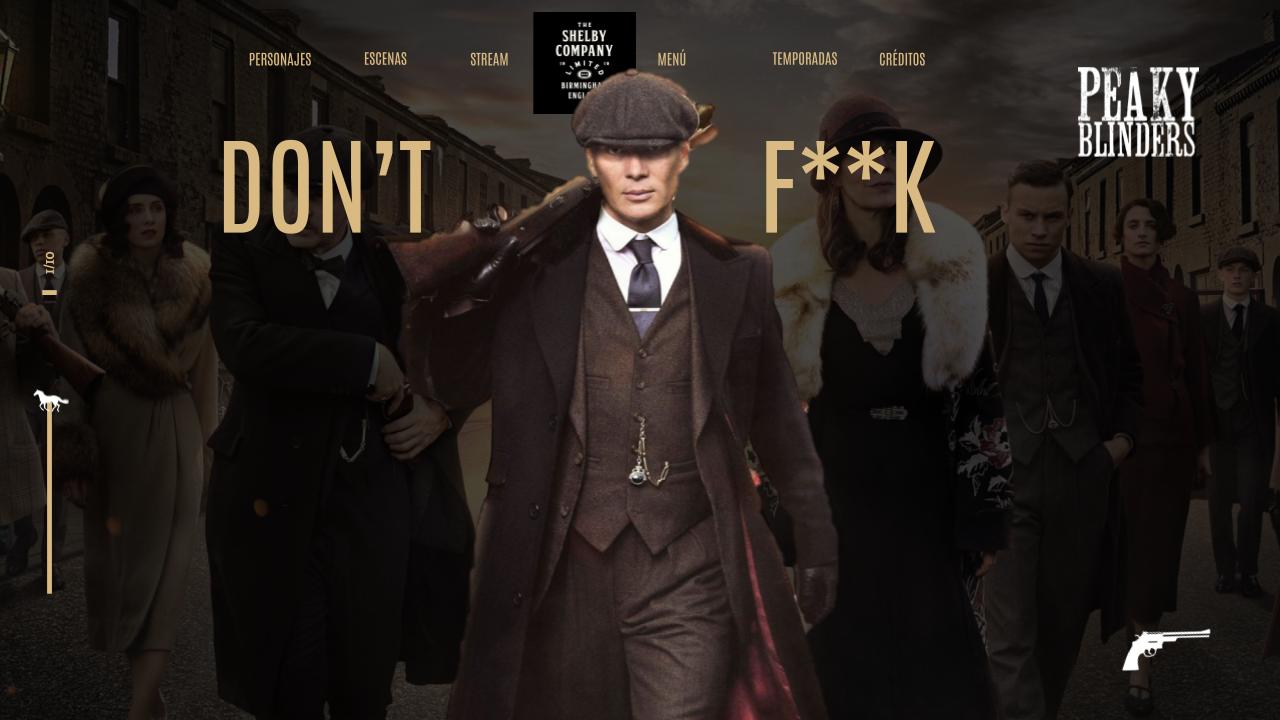Peaky Blinders Plantilla Powerpoint