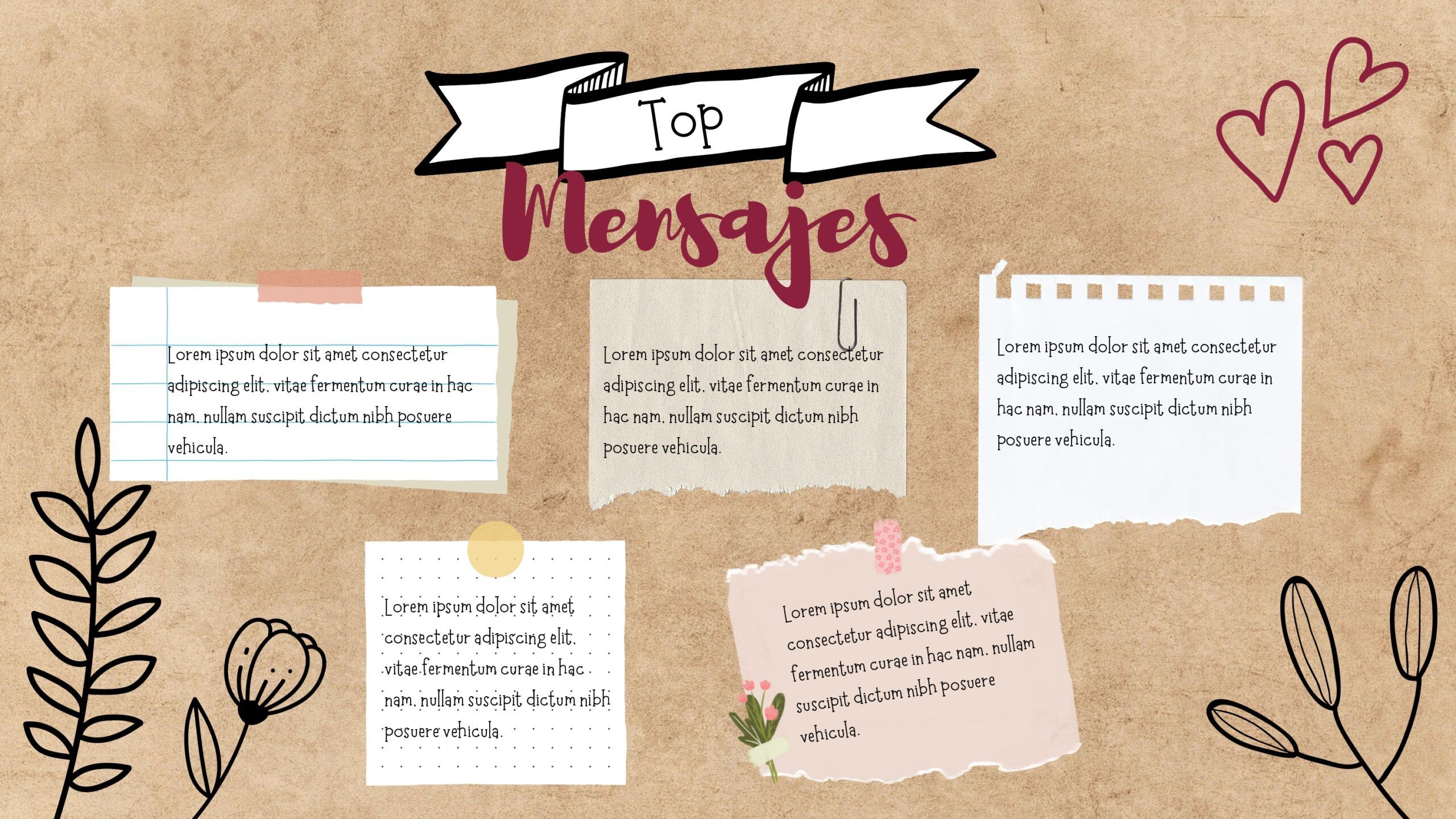 Plantilla PowerPoint de Envoltura