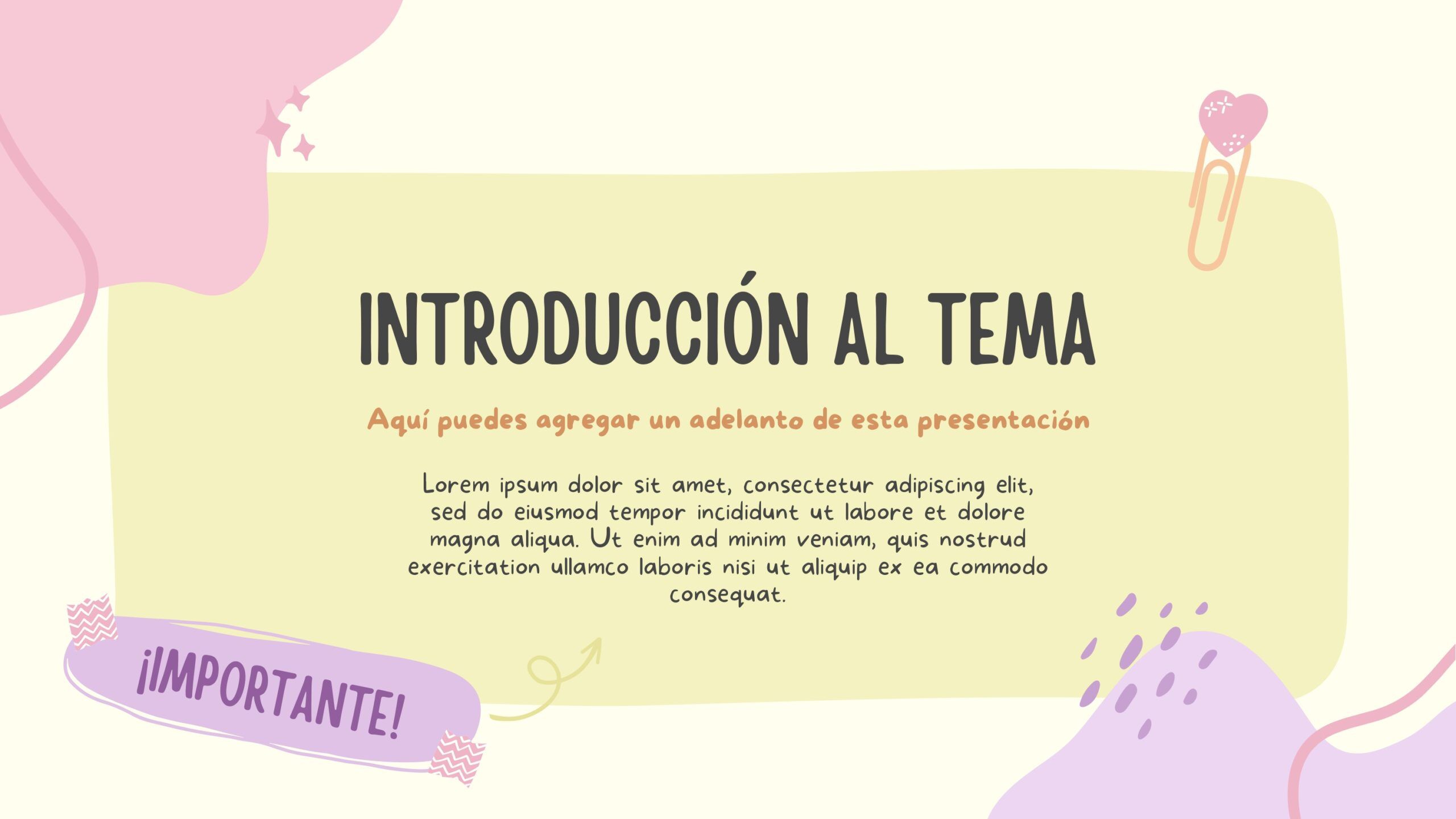 Plantilla PowerPoint de Proyecto Hecho a Mano