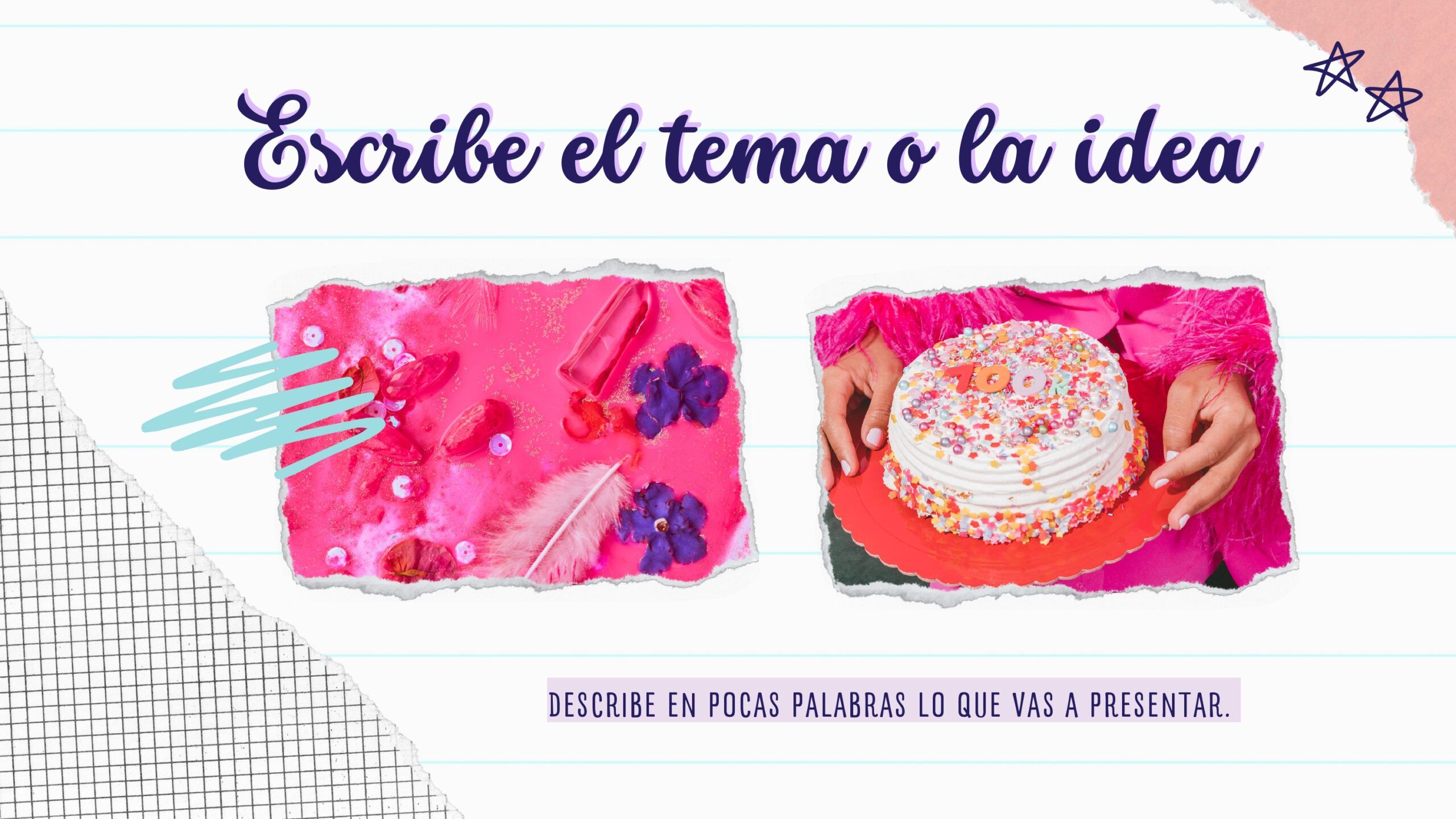 Plantilla PowerPoint de Libreta Aesthetic