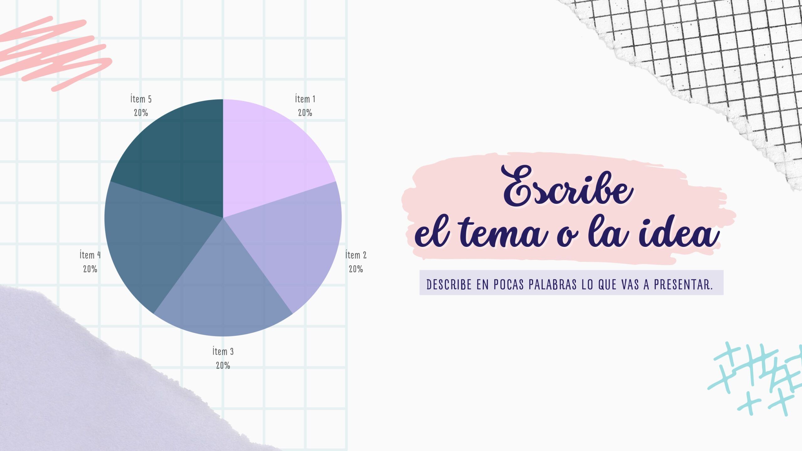 Plantilla PowerPoint de Libreta Aesthetic