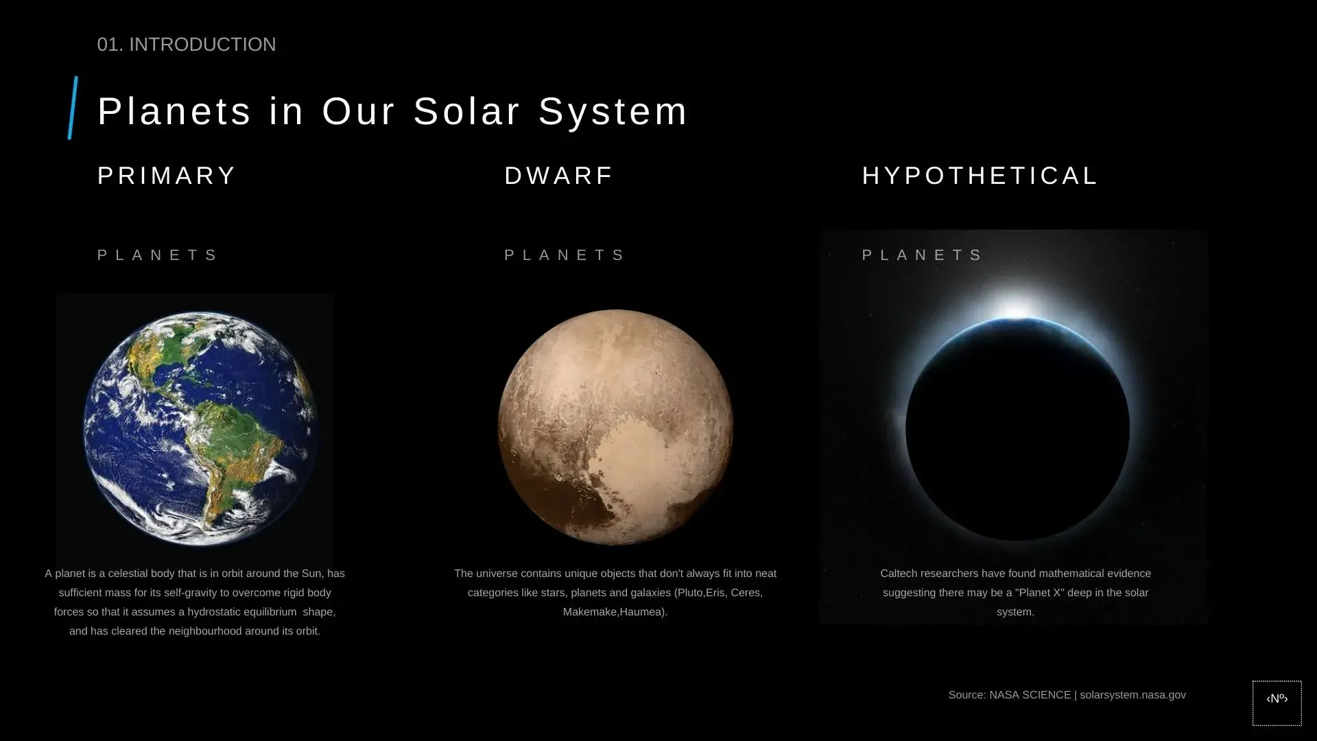 Plantilla PowerPoint de Sistema Solar
