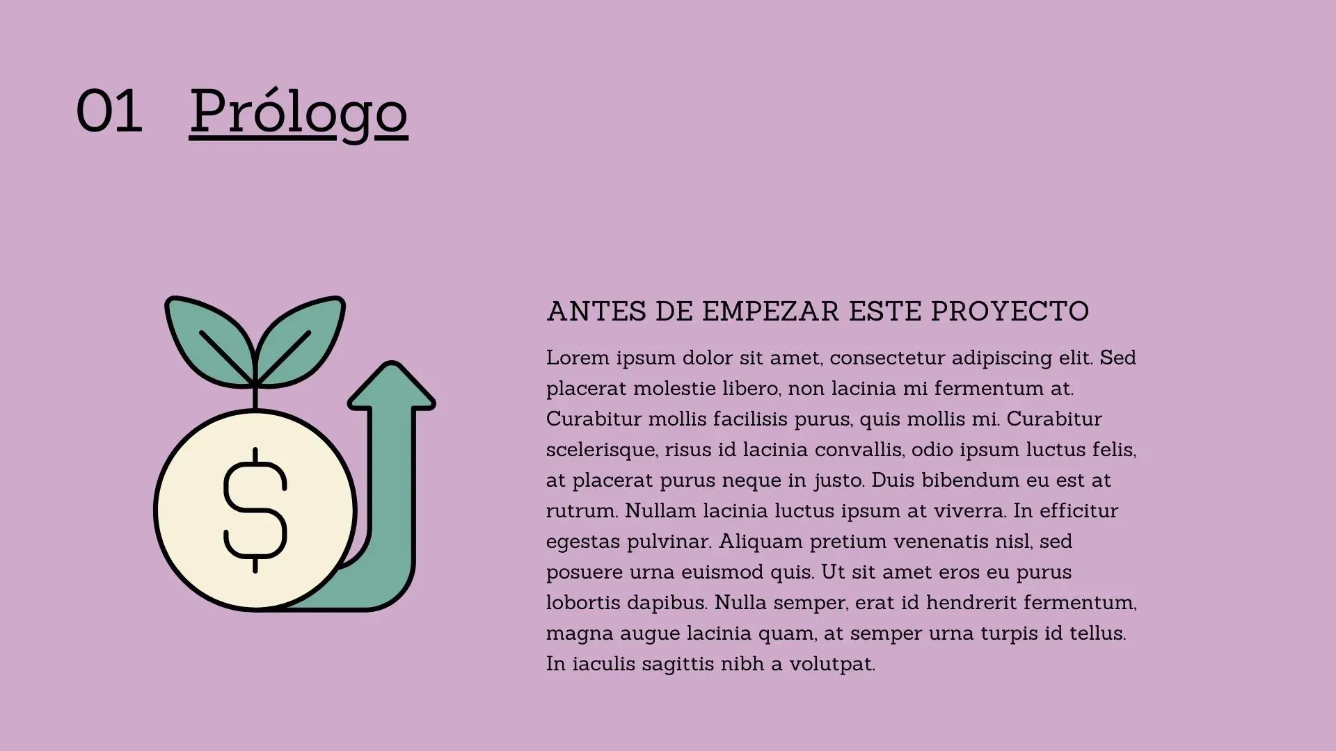 Plantilla PowerPoint de Economía y Sostenibilidad