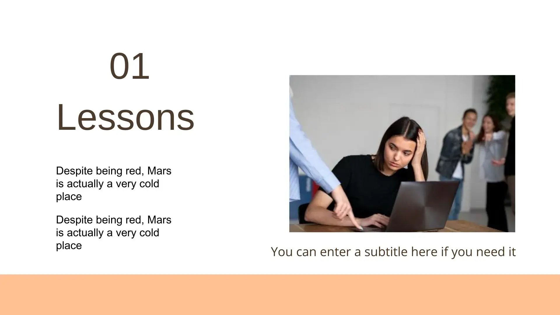 Para con el Bullying Plantilla PowerPoint