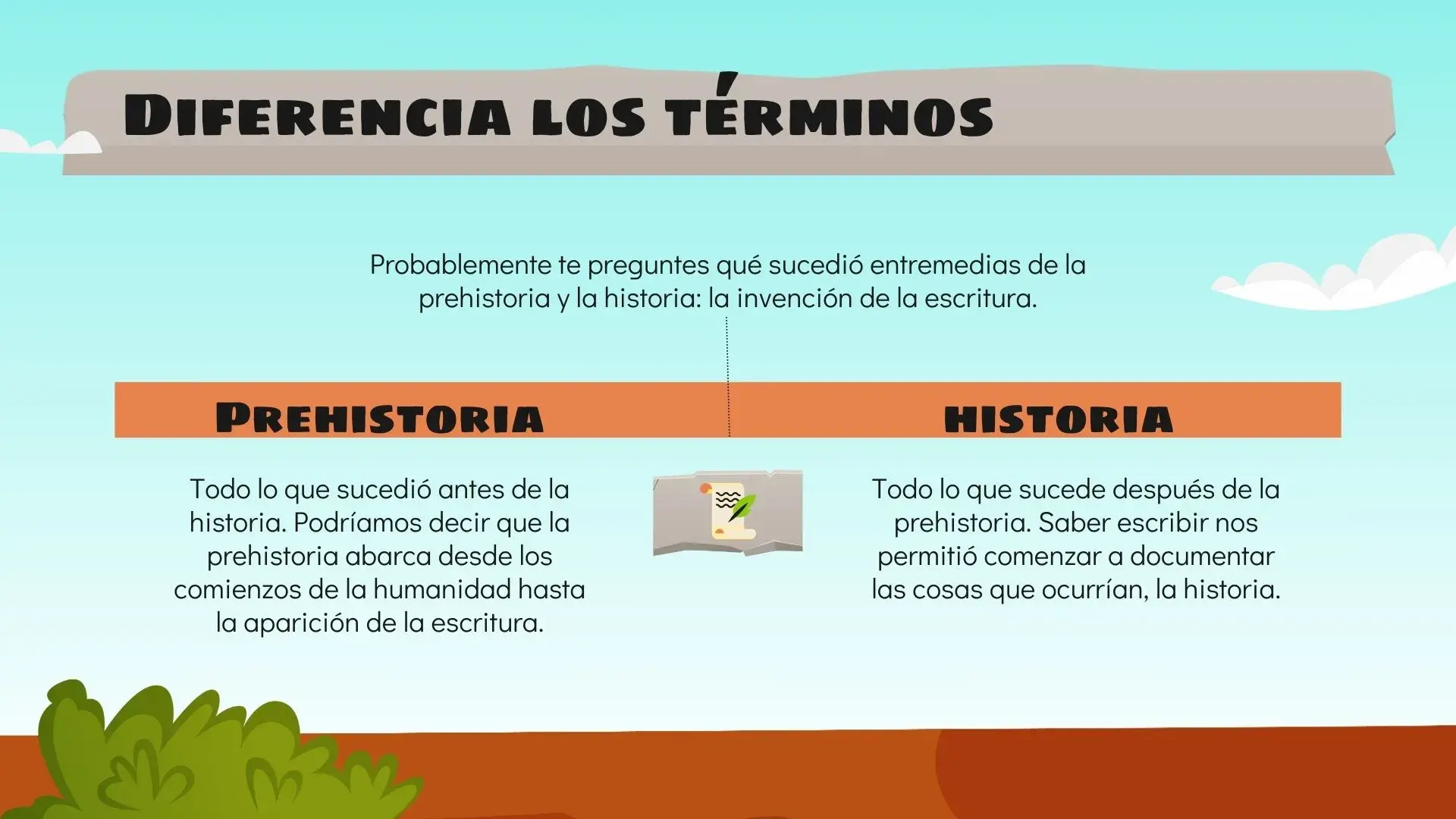 Plantilla PowerPoint de la Prehistoria