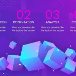 Plantilla PowerPoint de Fondos 3D: Profundiza en la Dimensión Visual de tus Presentaciones