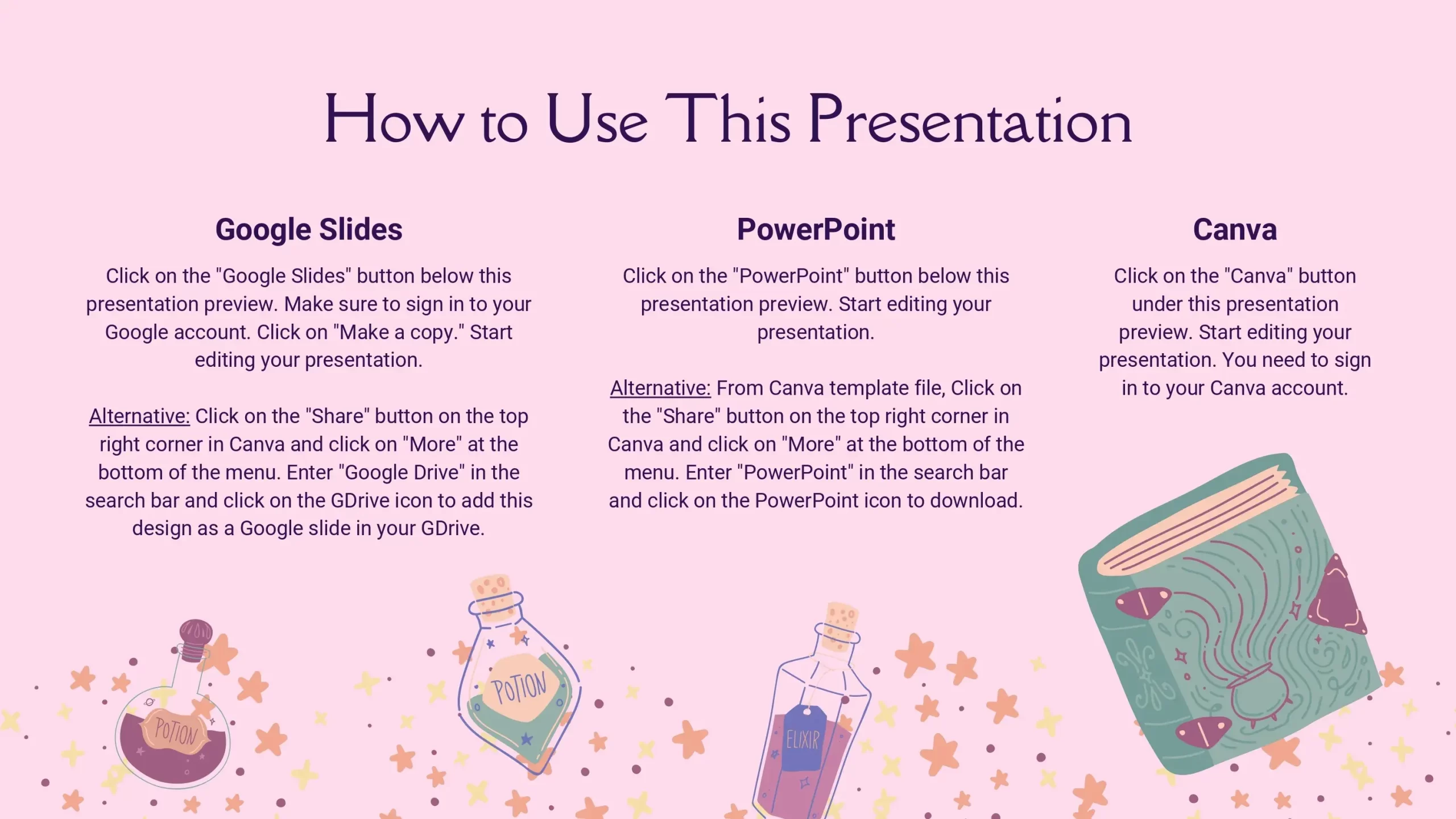 Plantilla PowerPoint Mundo Mágico: Encanta a tu Audiencia con Presentaciones Memorables
