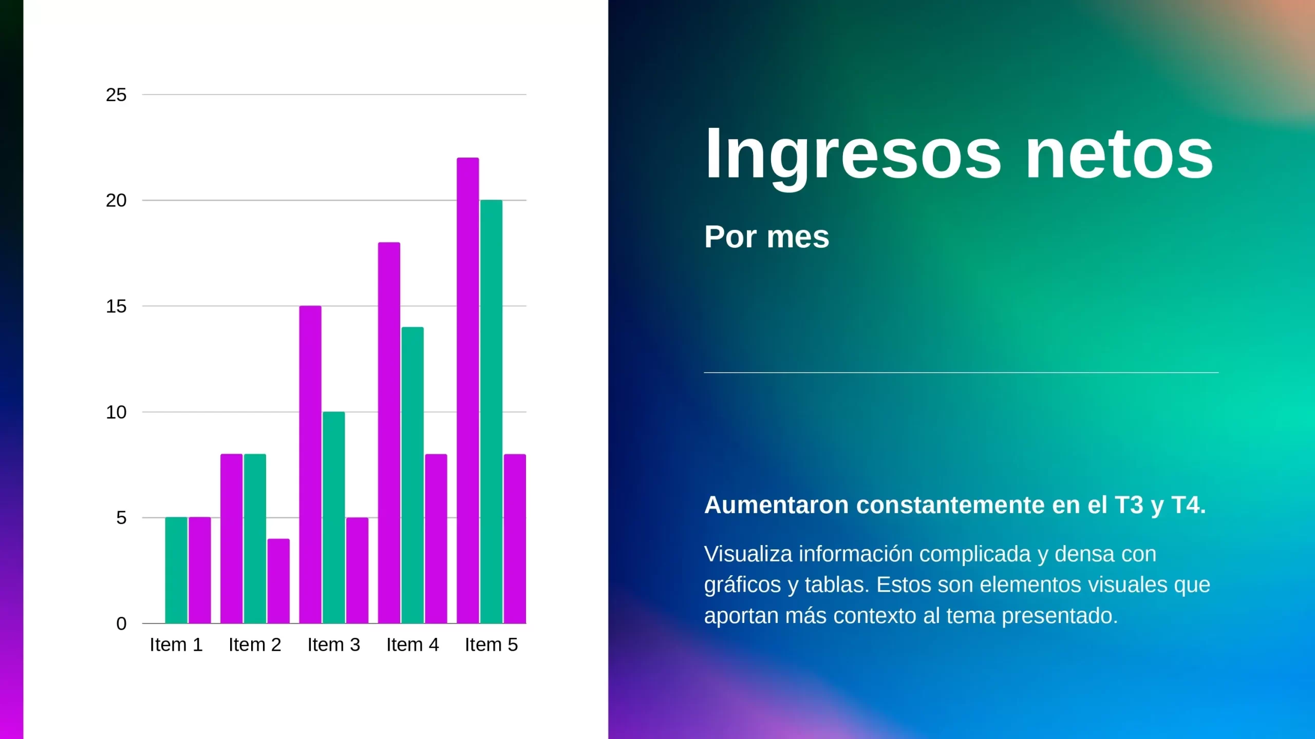 Plantilla PowerPoint de Informe de Finanzas