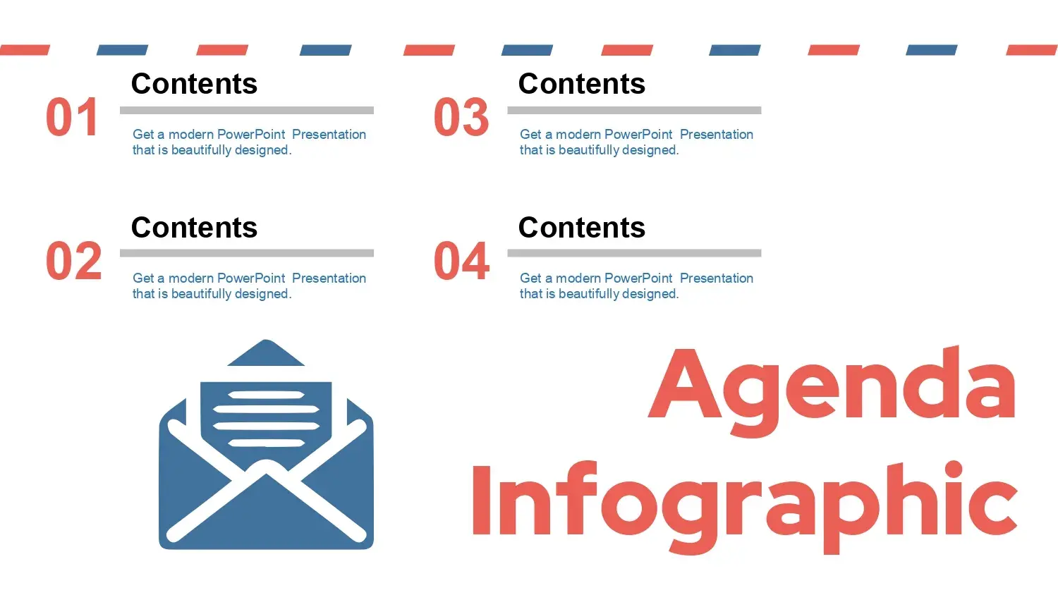 Plantilla PowerPoint Estilo Carta