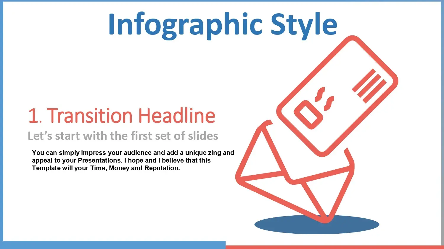 Plantilla PowerPoint Estilo Carta