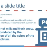 Plantilla PowerPoint Estilo Carta