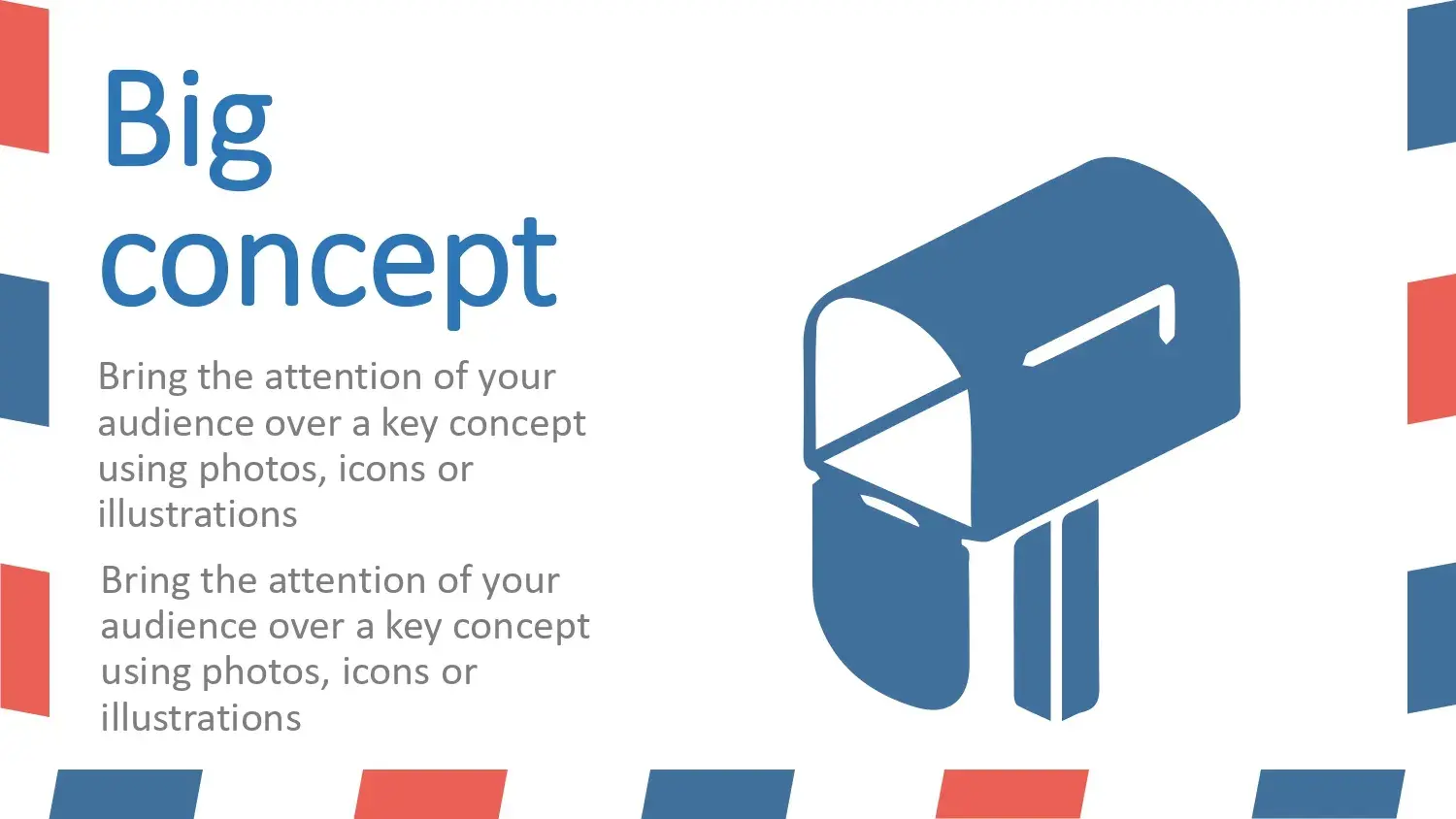Plantilla PowerPoint Estilo Carta