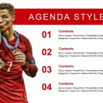 Plantilla PowerPoint de Cristiano Ronaldo