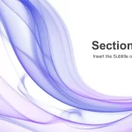 Plantillas de PowerPoint con Ondas de Colores Abstractos